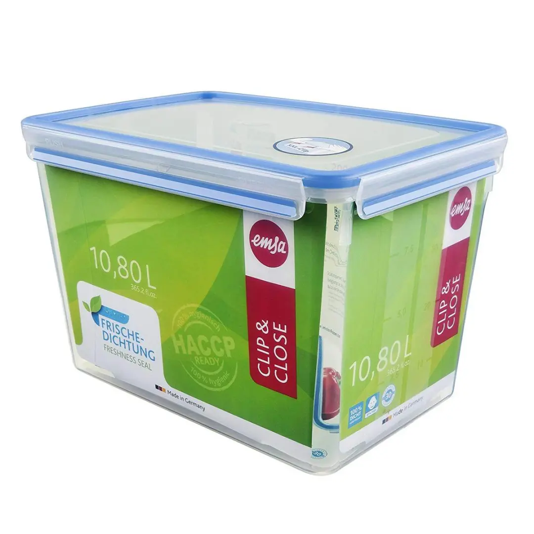 Emsa Clip & Close Vershouddoos 10,8L - Transparant - afbeelding 3 van 6