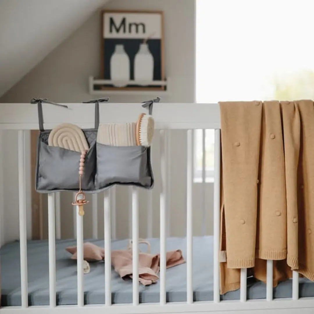 Mushie Crib Pocket Opbergzak - 2L - Rainbow