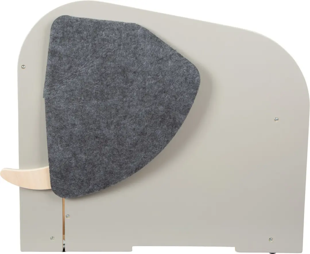 Small Foot Houten Speelgoedbox Olifant op Wielen - Multi kleuren