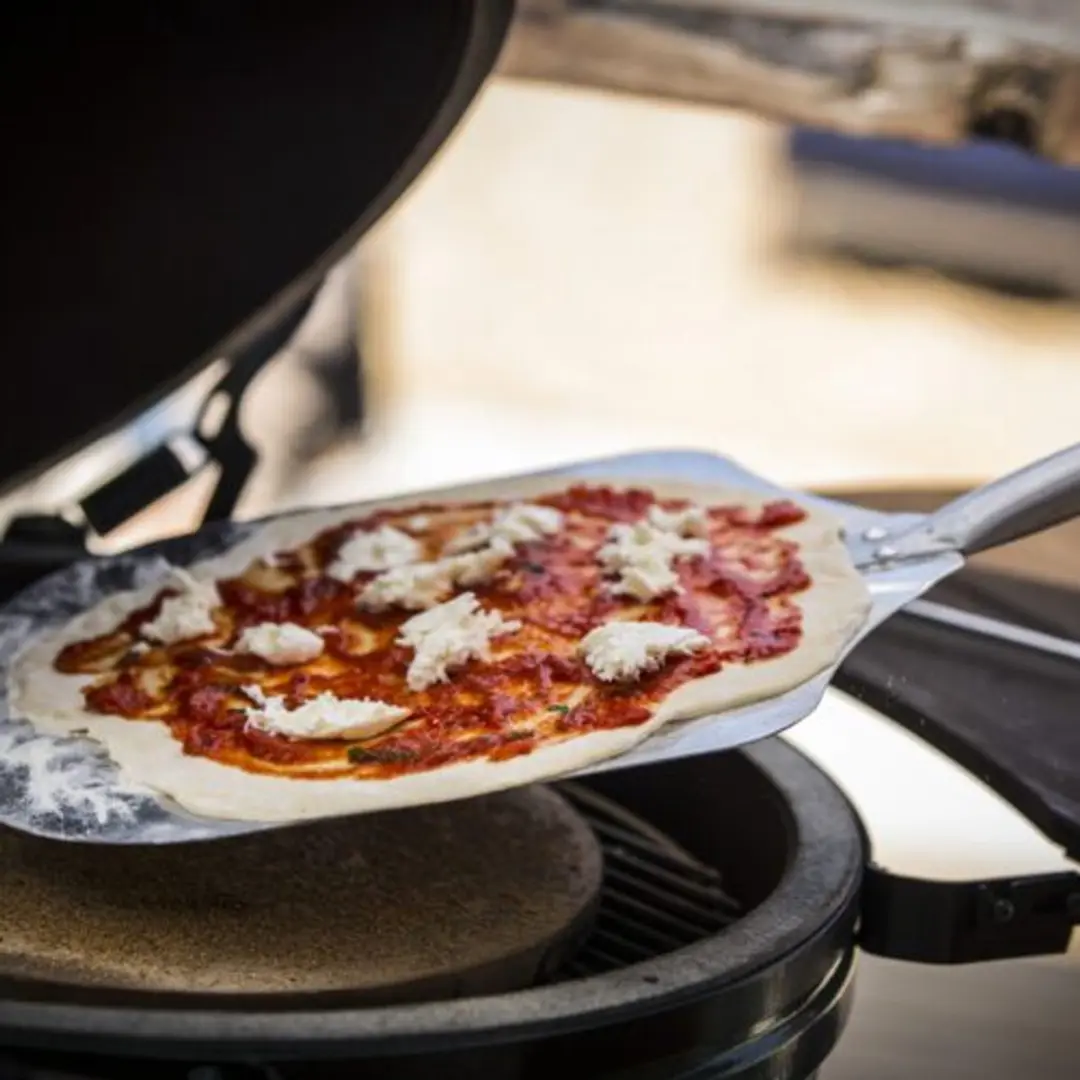 Big Green Egg Aluminium Pizzaschep - Groen