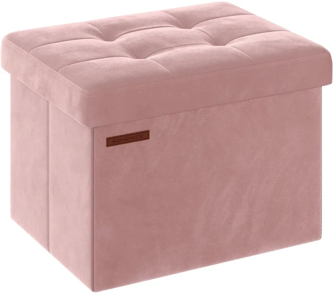 Songmics Opbergkist Roze