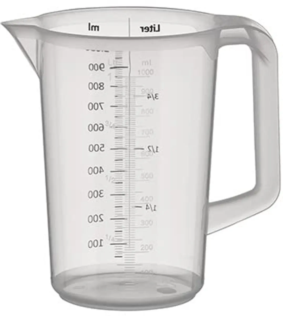 APS Maatbeker 1 Liter - Transparant