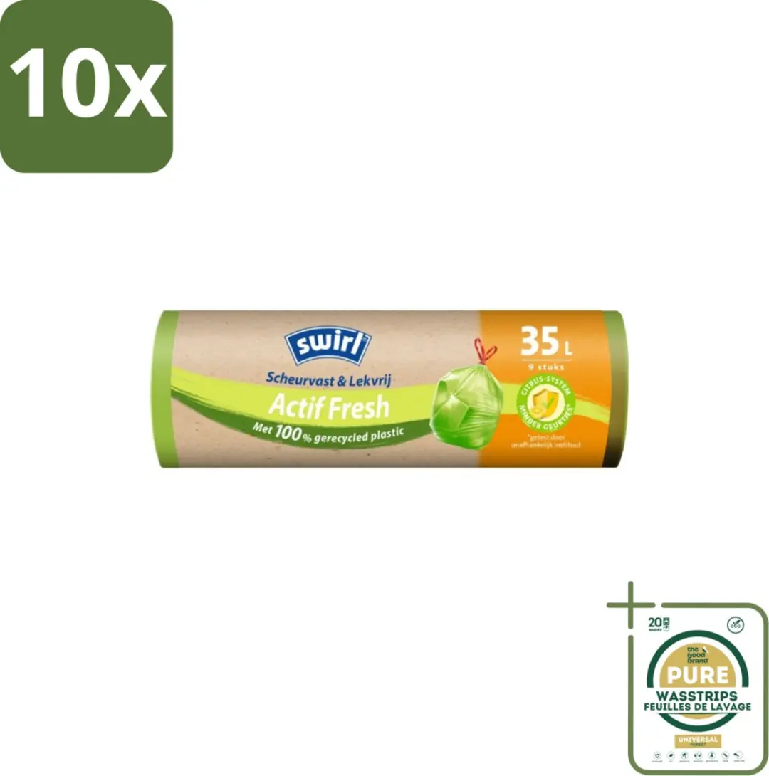 Swirl Vuilniszakken Actif Fresh 35L