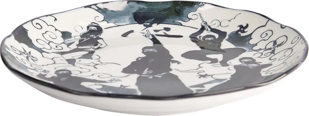 Tokyo Design Studio Asakusa Round Plate Ninja 21886 4/24