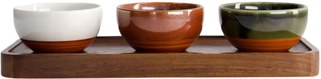 Tokyo Design Studio Houten Dienblad 30x13cm - Bruin