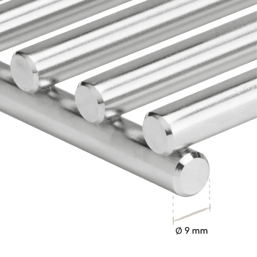 Burnhard FRED Grillrooster Set 9mm - 3 Stuks - RVS