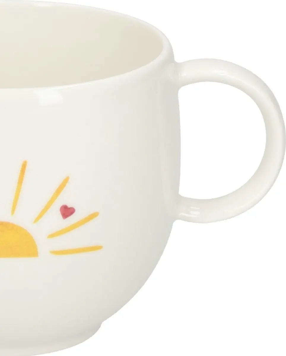 Villeroy & Boch Hello Sunshine Mokken - 6 Stuks - Wit