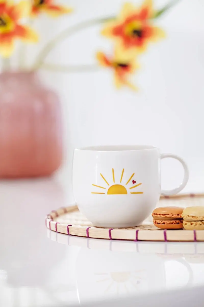 Villeroy & Boch Hello Sunshine Mokken - 6 Stuks - Wit