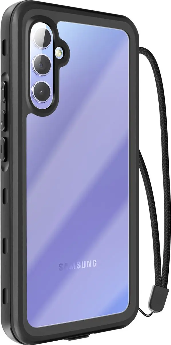 Redpepper Hoesje Samsung Galaxy A54 5G - IP68 Transparant zwart