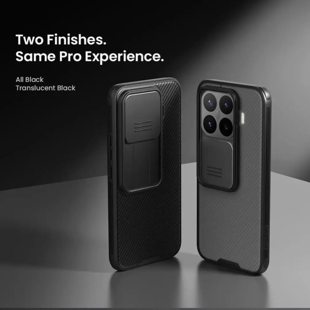 Nillkin CamShield Hoesje Xiaomi 17T Pro - Camera Slider - Zwart