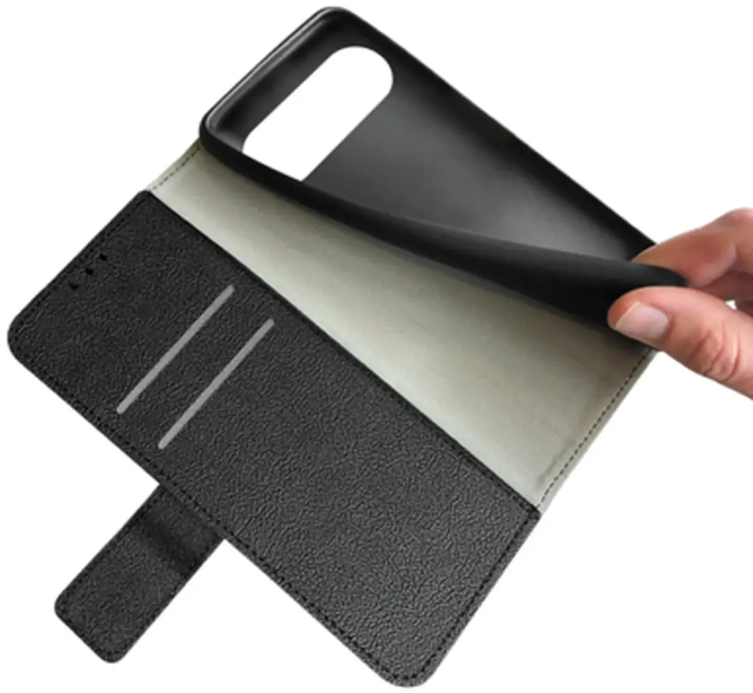 Just in Case Bookcase Classic MGO2941CW1 Hoesje - Google Pixel 3a XL - Zwart