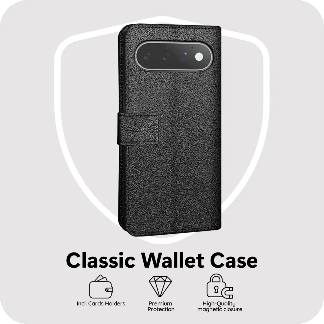 Just in Case Bookcase Classic MGO2941CW1 Hoesje - Google Pixel 3a XL - Zwart
