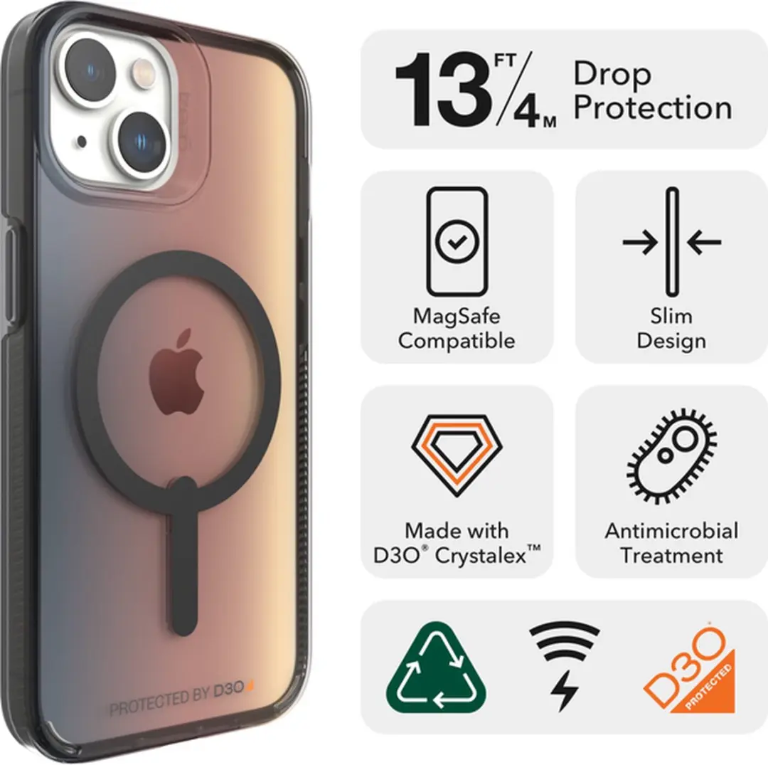Gear4 Milan Magsafe Hoesje iPhone 14 - Groen - 702010100