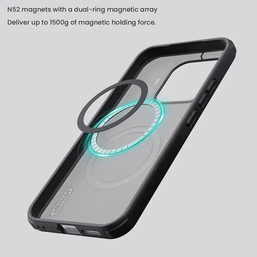Nillkin Frosted Shield Hoesje Xiaomi 17T - MagSafe/Zwart