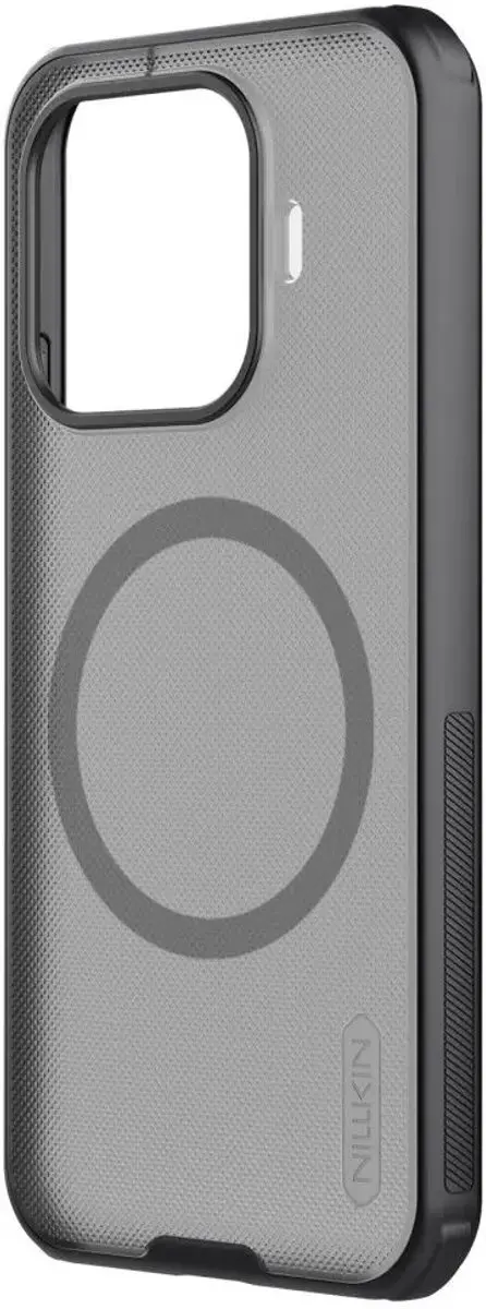 Nillkin Frosted Shield Hoesje Xiaomi 17T - MagSafe/Qi2 - Transparant Zwart - afbeelding 6 van 6