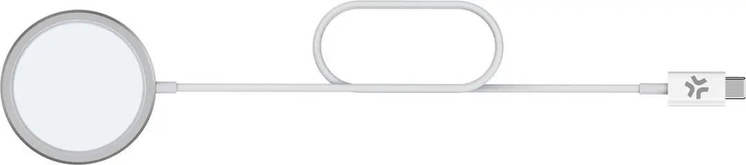 Celly MAGCHARGEPRO Draadloze Oplader 15W - Wit - MagSafe - afbeelding 2 van 3