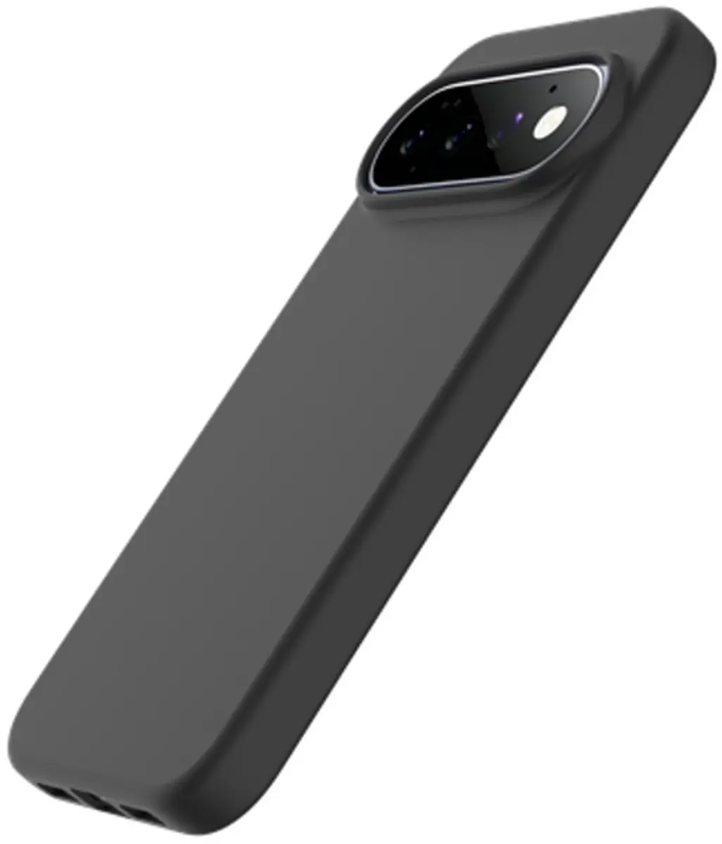 Just in Case Google Pixel 3a XL Siliconen Hoesje - Zwart