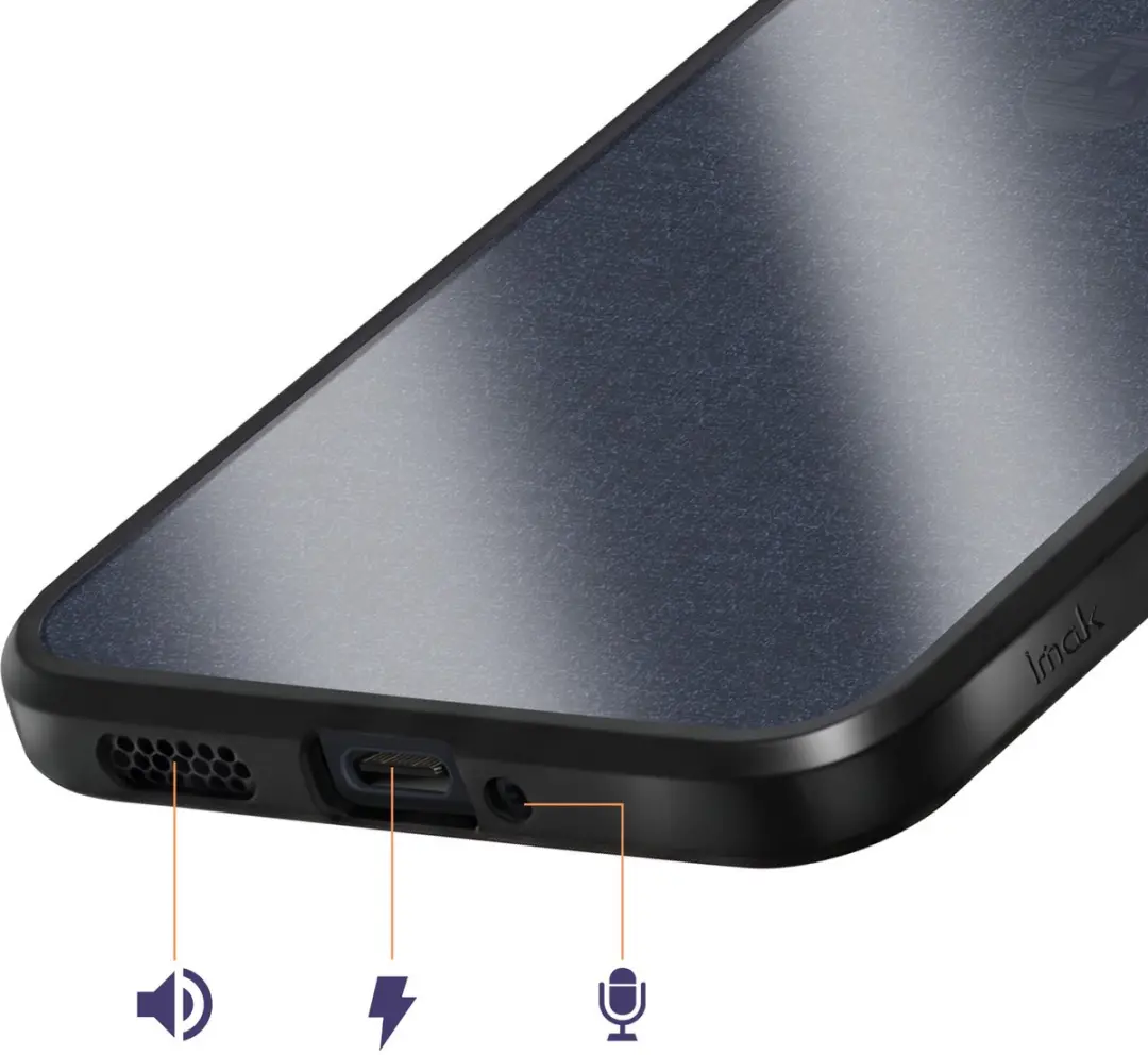 Imak Hoesje Motorola Signature Schokbestendig Zwart - BACK-IMAK-UX9A-MSIGN
