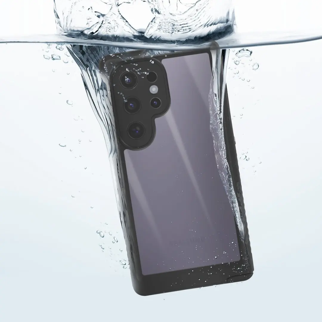 Redpepper Waterdicht Hoesje Samsung Galaxy S24 Ultra - Zwart BACK-REDP-S24U