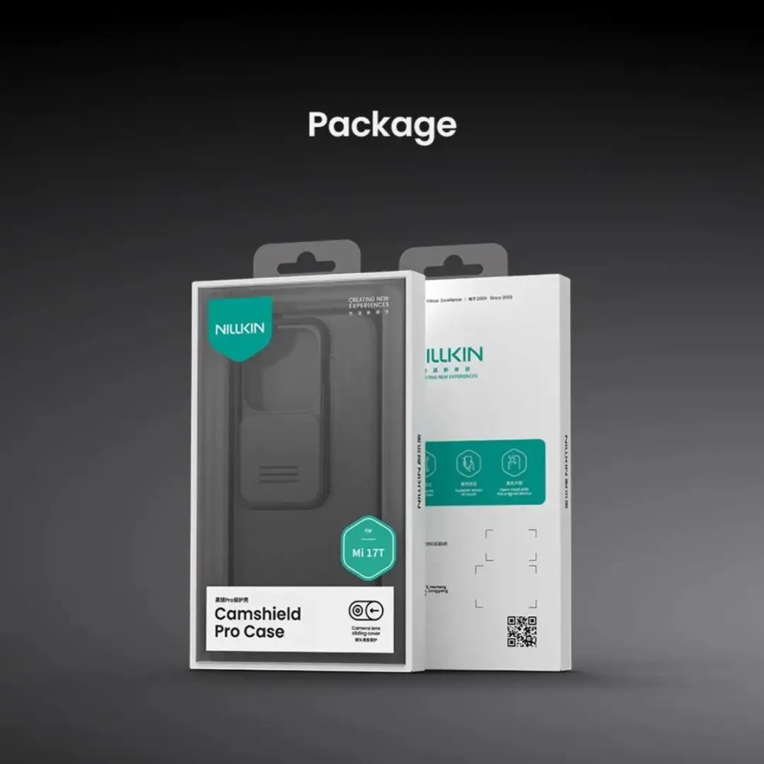 Nillkin CamShield Hoesje Xiaomi 17T - Zwart