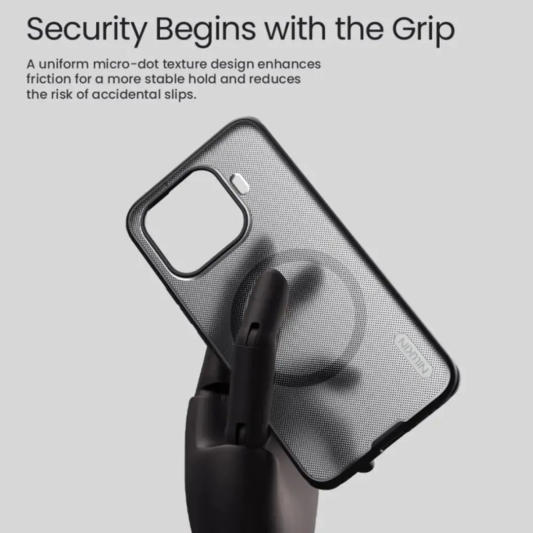 Nillkin Frosted Shield Hoesje Xiaomi 17T Pro - MagSafe/Zwart