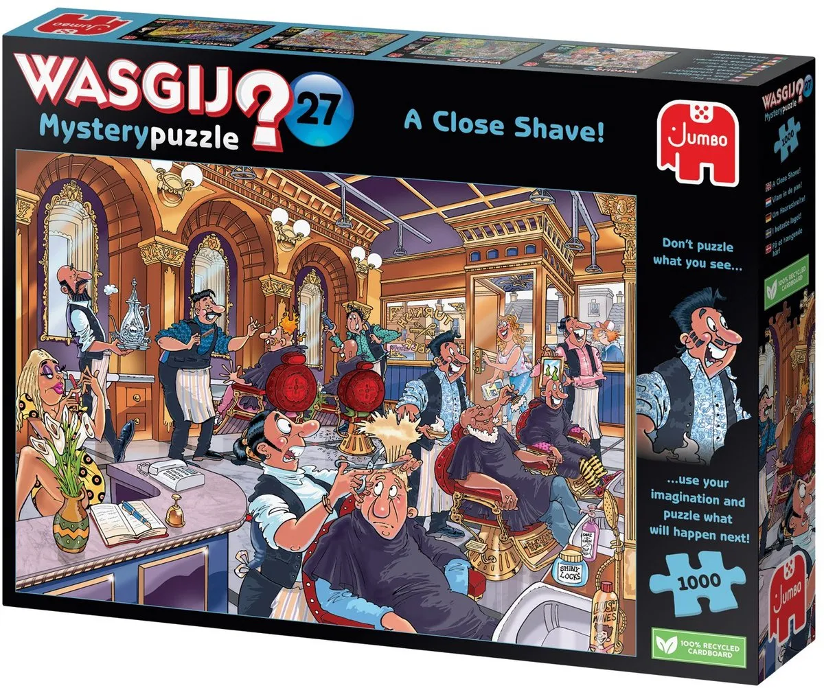 Wasgij Mystery 27 Vlam In De Pan! Legpuzzel - 1000 Stukjes - Meerkleurig - afbeelding 6 van 6