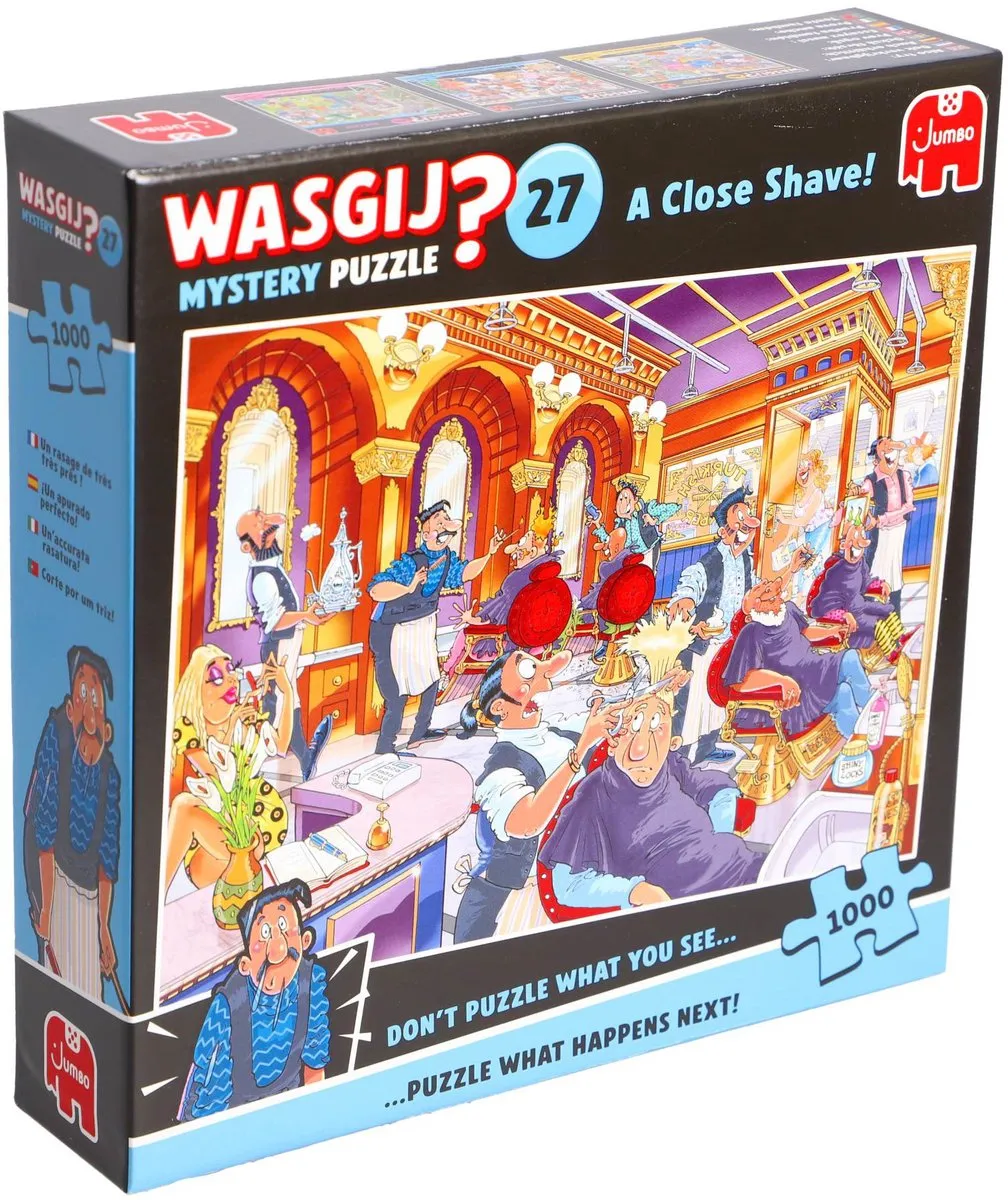 Wasgij Mystery 27 Vlam In De Pan! Legpuzzel - 1000 Stukjes - Meerkleurig