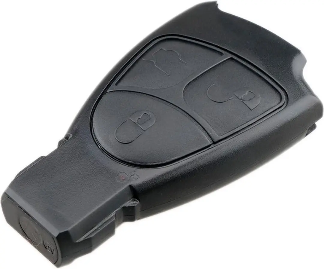 Mercedes Autosleutelbehuizing 3-knops - Zwart - afbeelding 6 van 6