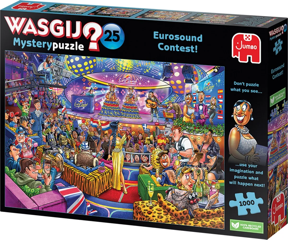 Wasgij Mystery 25 Eurosound Contest Legpuzzel 1000 Stuks - Meerkleurig