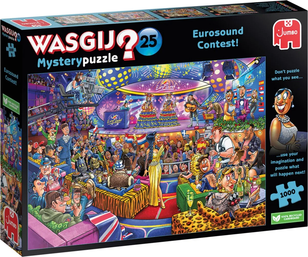 Wasgij Mystery 25 Eurosound Contest Legpuzzel 1000 Stuks