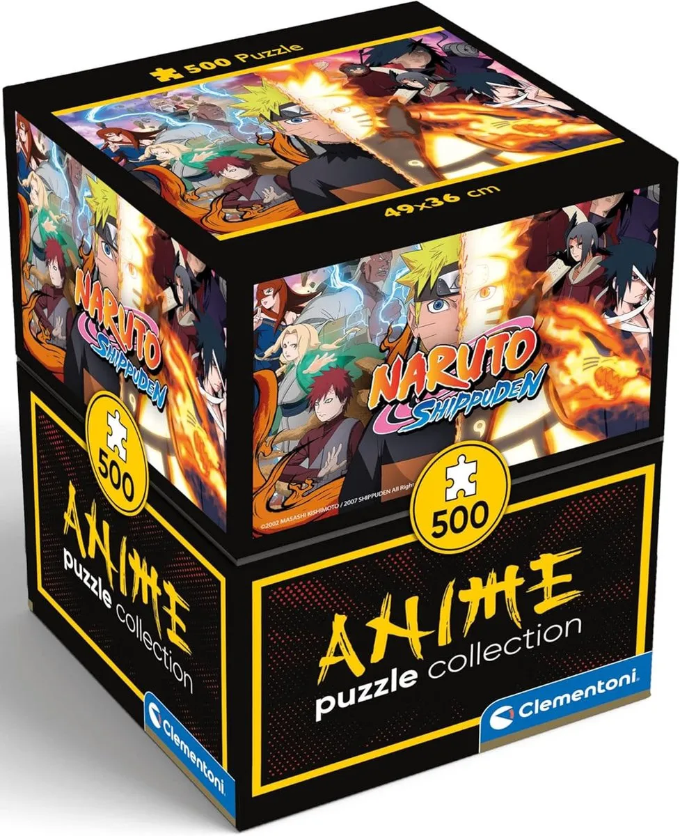 Clementoni Naruto Puzzle 500 Stuks - Multikleur