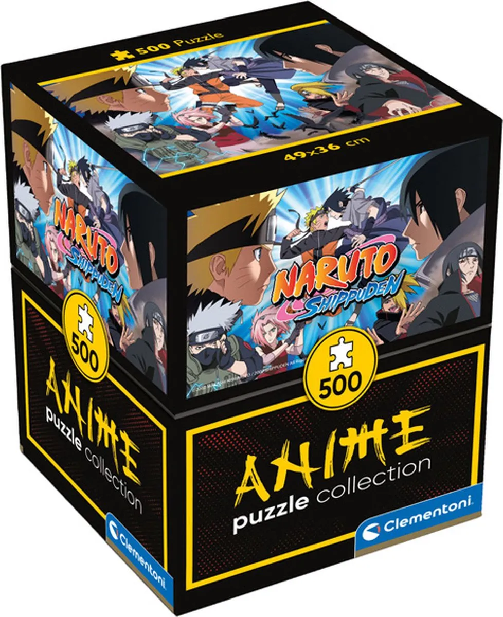 Clementoni Naruto Puzzle 500 Stuks - Multikleur