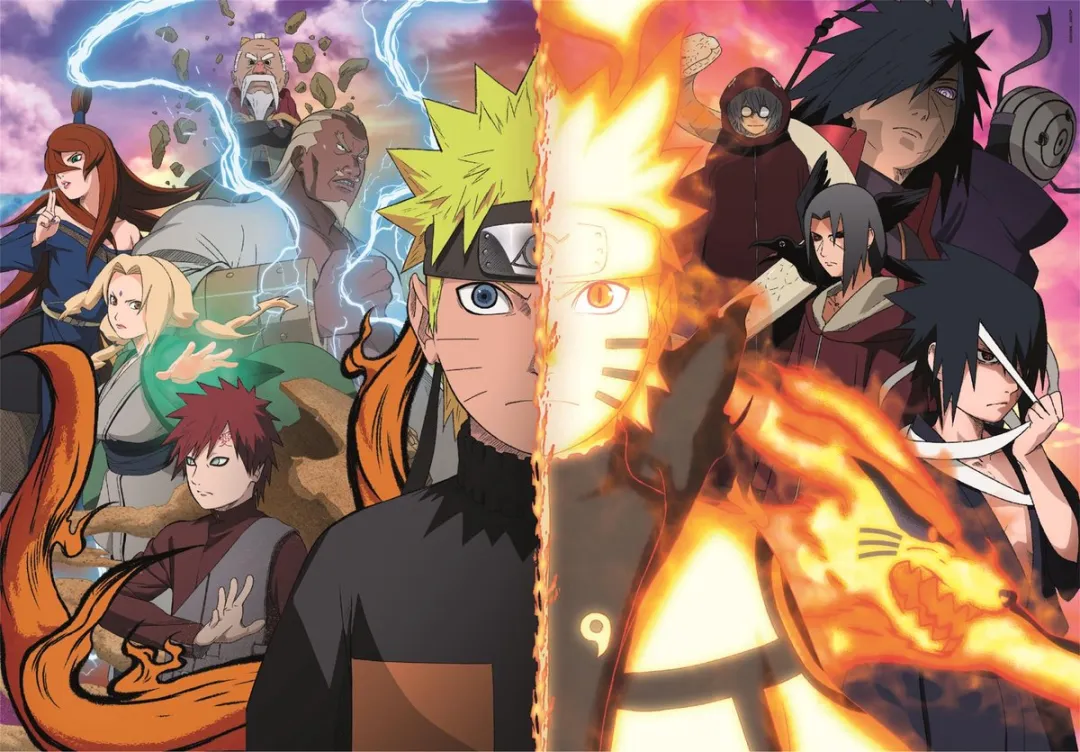 Clementoni Naruto Puzzle 500 Stuks - Multikleur - afbeelding 6 van 6