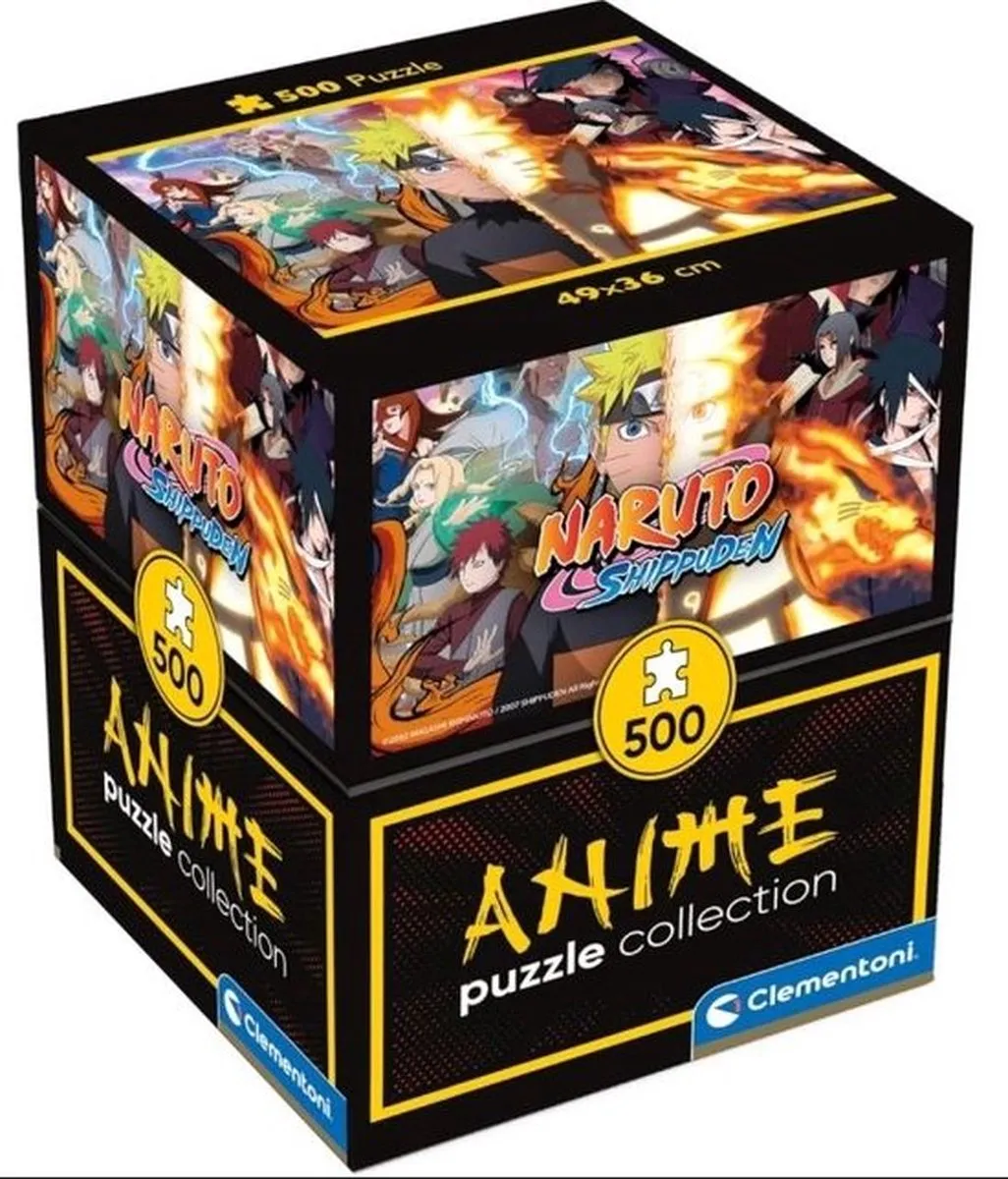 Clementoni Naruto Puzzle 500 Stuks - Multikleur