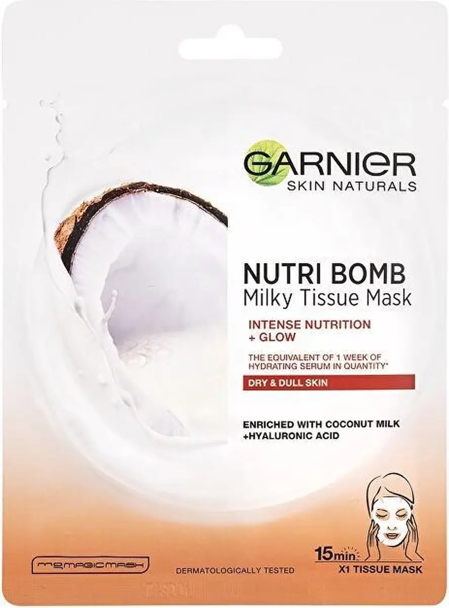 L'Oréal Paris Garnier Milky Tissue Mask Coconut Milk 320g