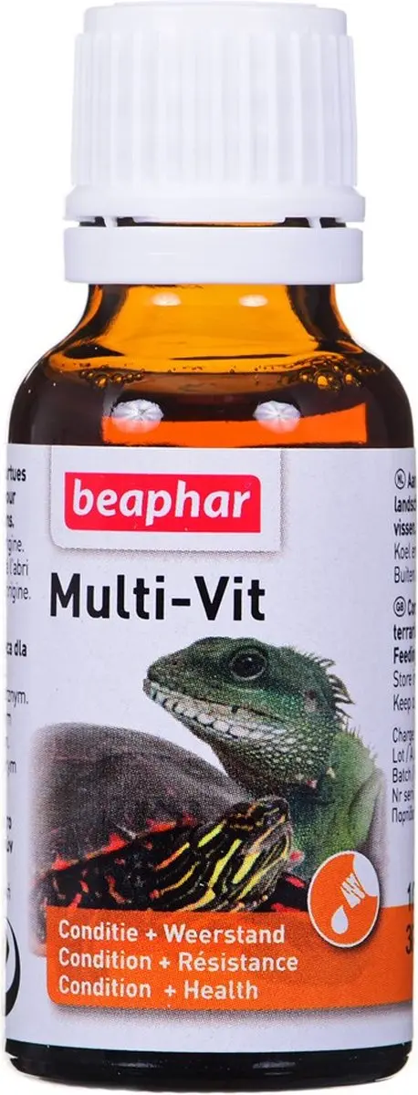 Beaphar Multi-Vit Reptielen Vitaminepreparaat 20ml