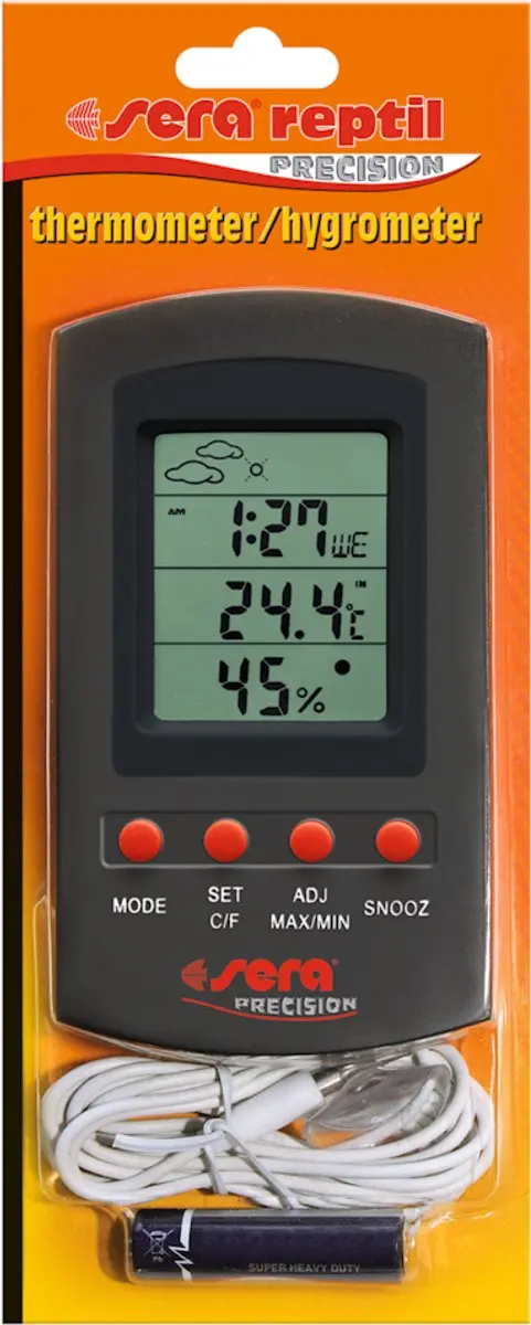 Sera Reptil Thermometer & Hygrometer