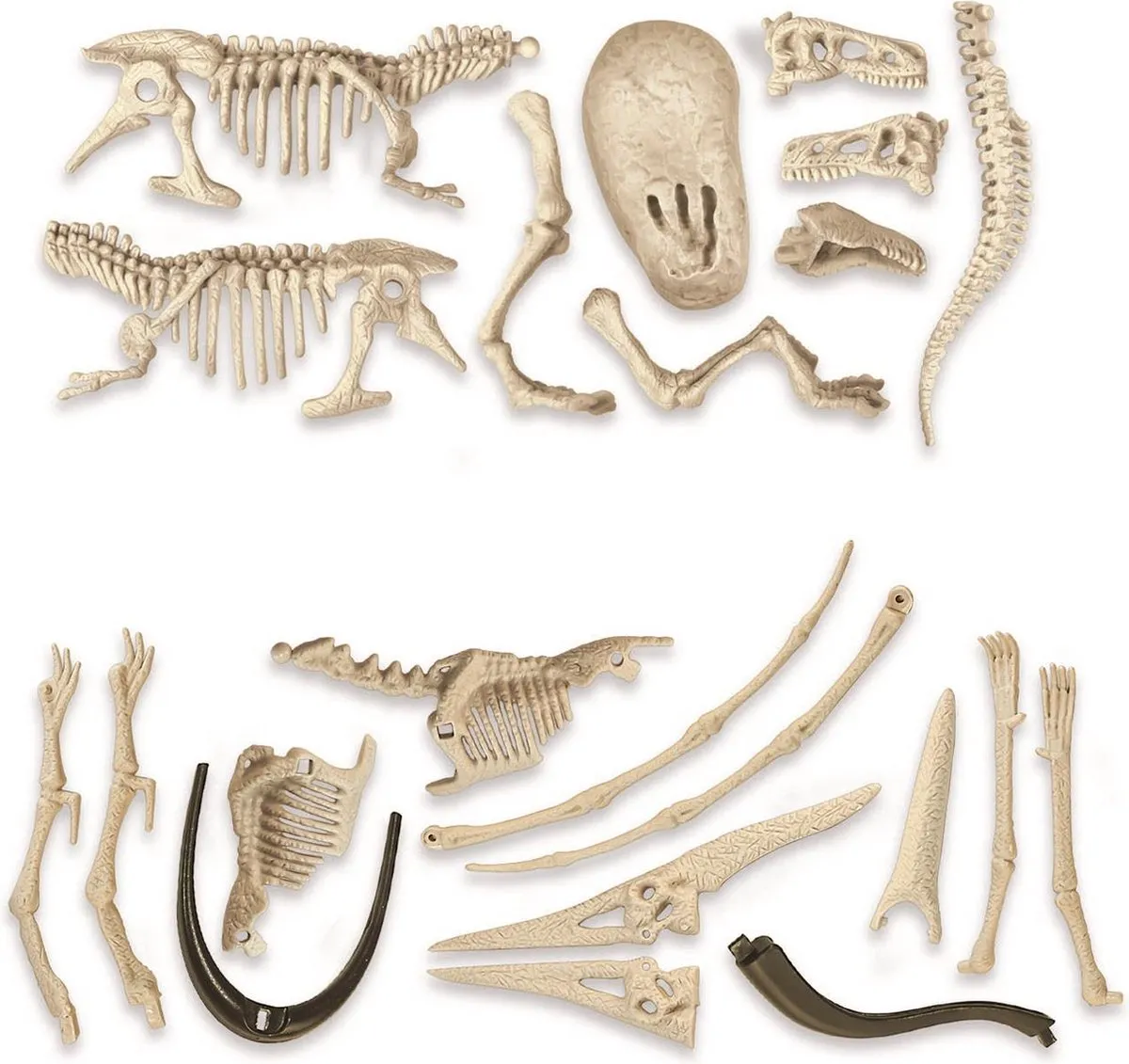 Clementoni Jurassic World Dinosaurussen Set T-Rex & Pteranodon - 19205