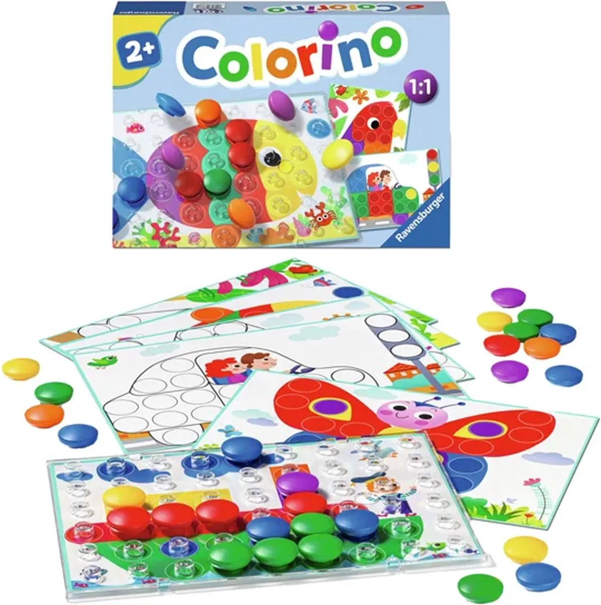 Ravensburger Colorino 208326 Kinderspel - Multicolor - afbeelding 6 van 6