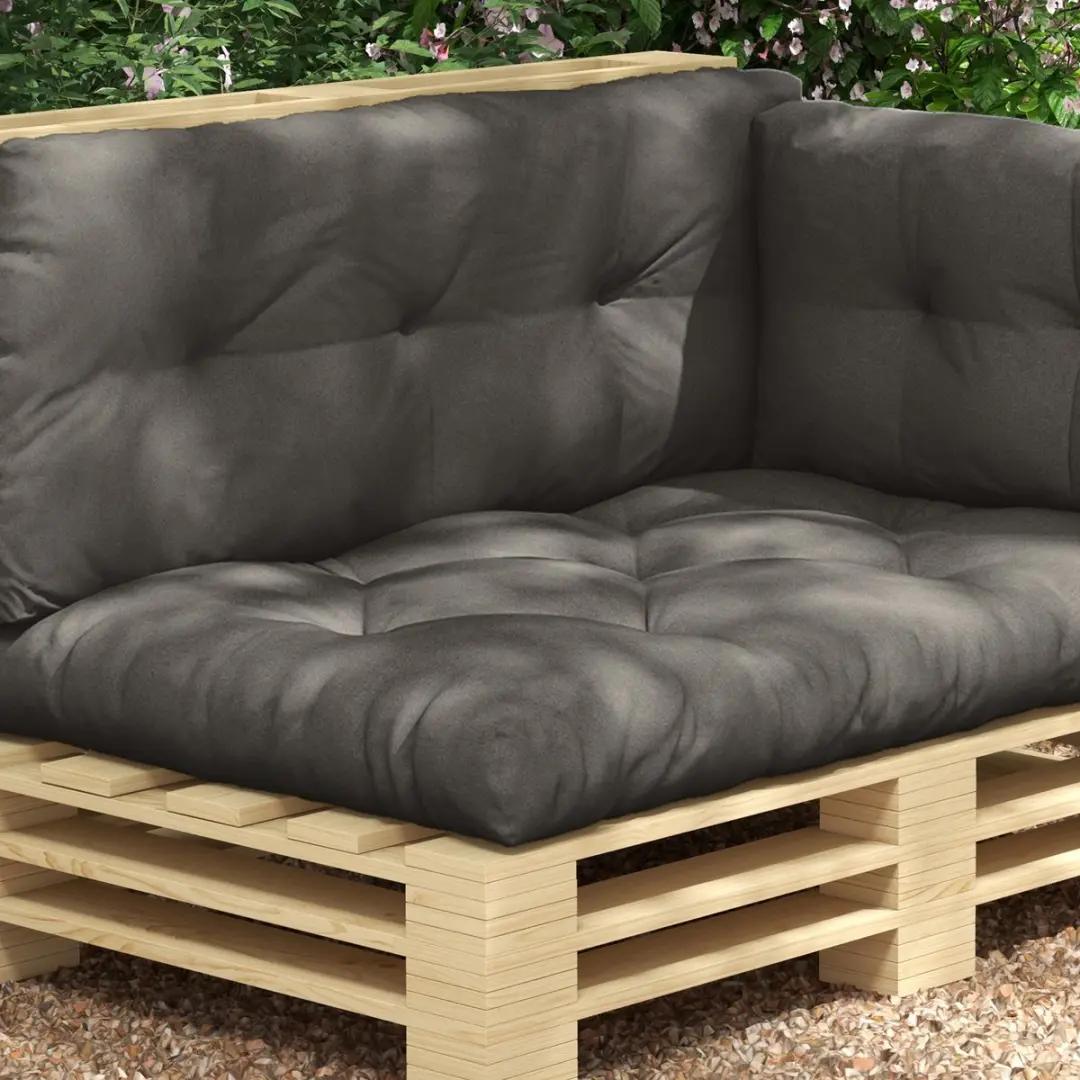 Outsunny Ligbedkussen Donkergrijs 120x80x12cm - afbeelding 6 van 6