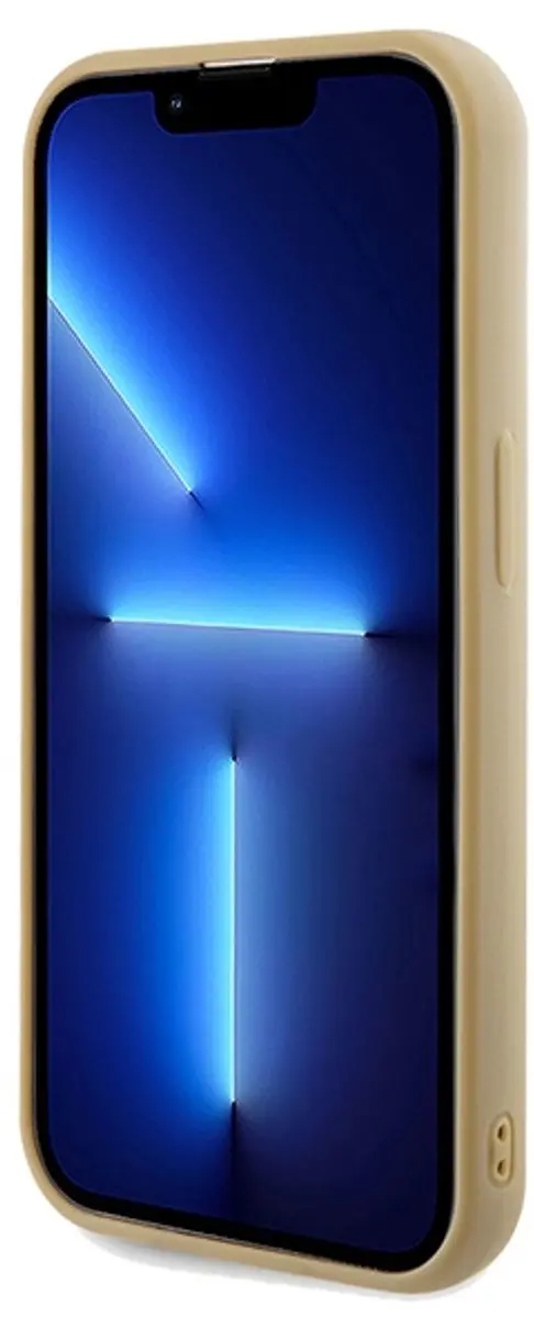 GUESS Disco Serie iPhone 14 Pro Beschermhoes - Goud