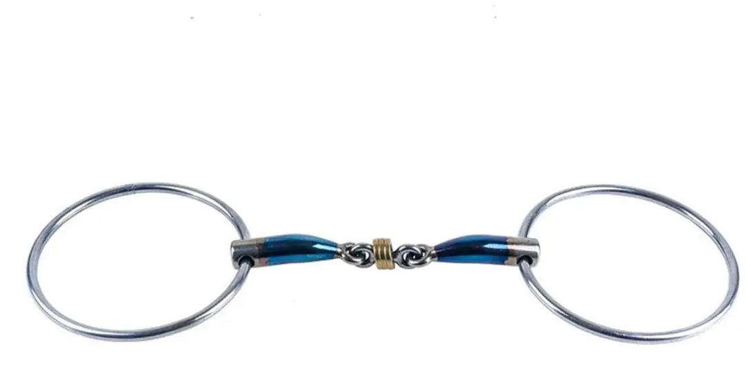 Trust Watertreens Dubbelgebroken Large Brass Rings Sweet Iron