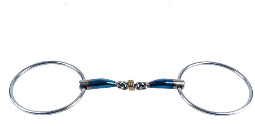 Trust Watertreens Dubbelgebroken Large Brass Rings Sweet Iron - 13,5