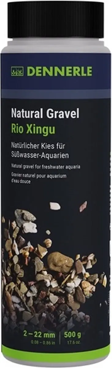 Dennerle Natural Gramavel Rio Xingu Aquariumgrind 2-22mm