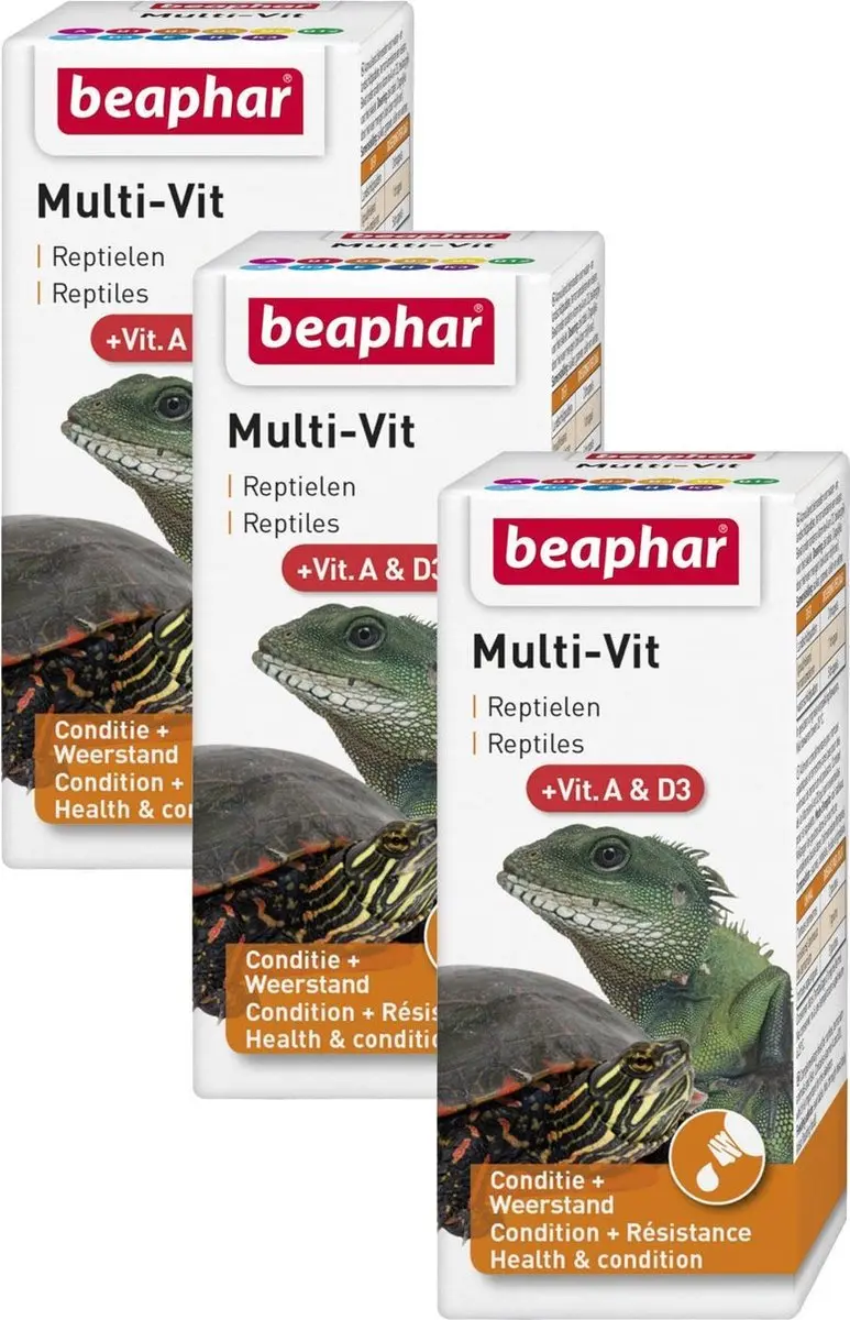 Beaphar Multi-Vit Reptielen Supplement 60ml