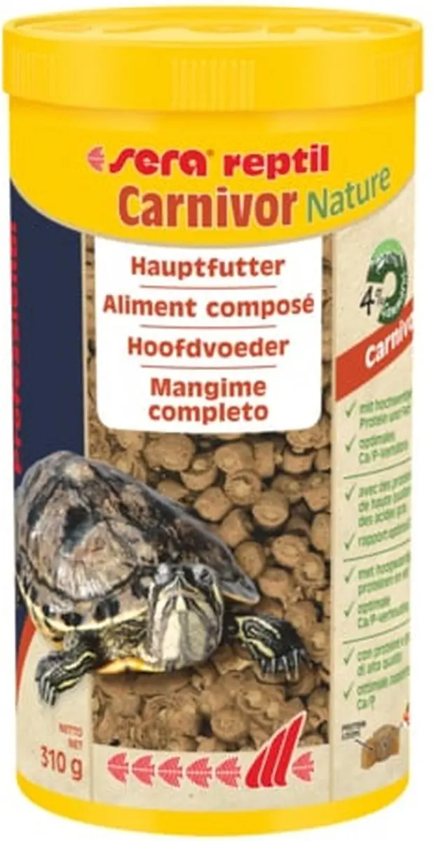 Sera Reptil Carnivor Nature Schildpaddenvoer - 1000ml