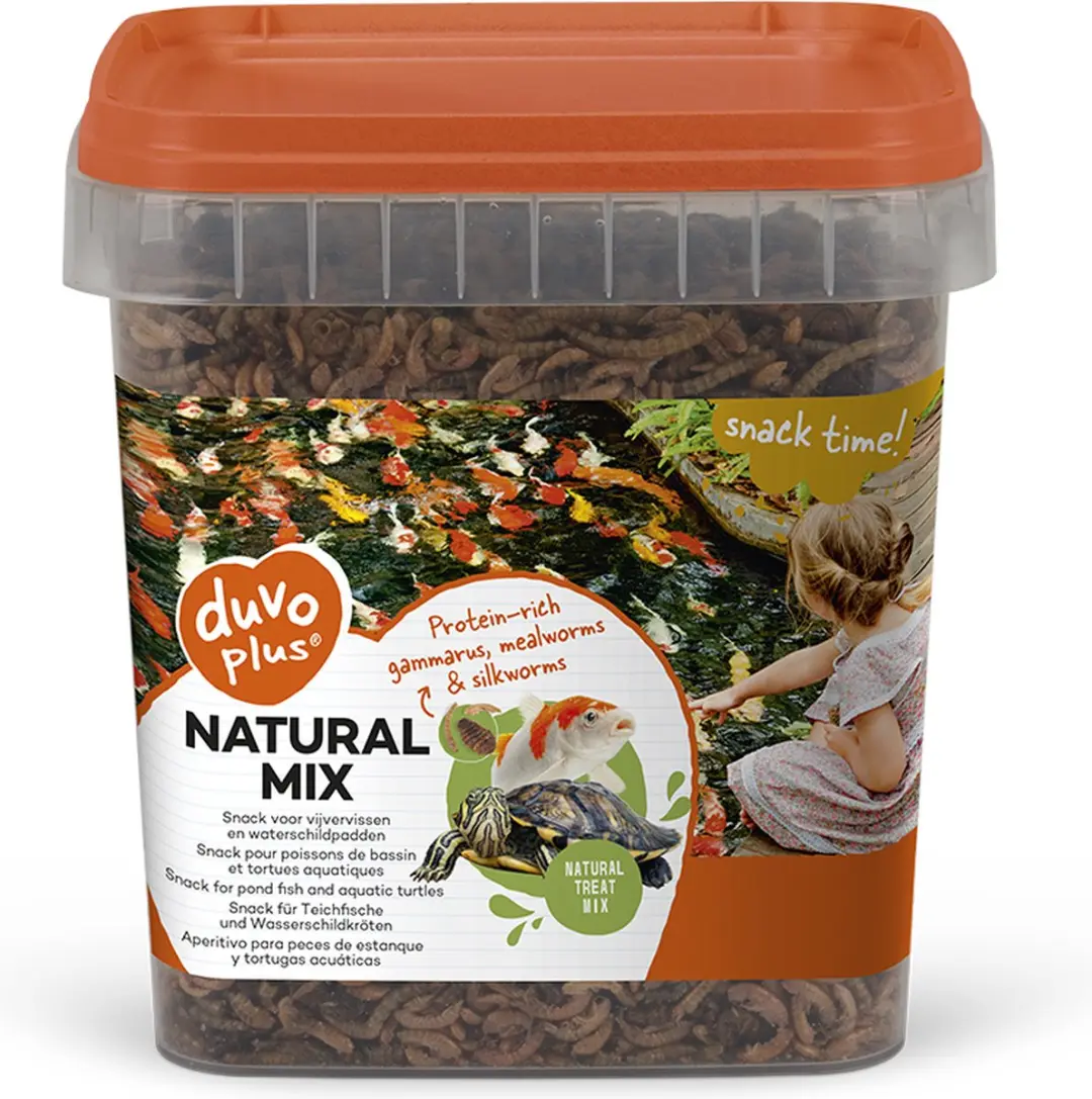 Duvo Duvoplus Reptielenvoer Natuurmix 2,5L