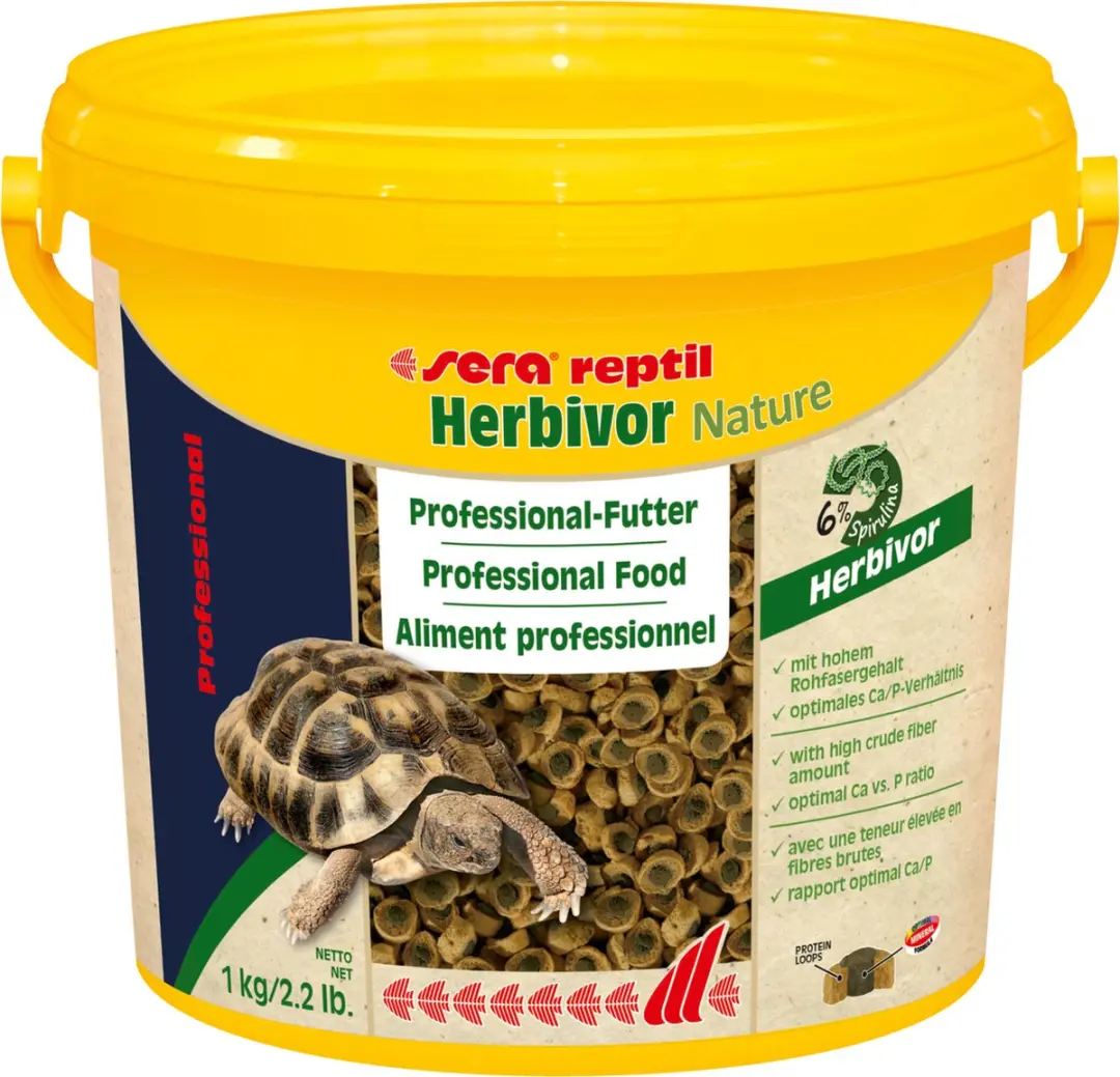 Sera Reptiel Professional Herbivor Nature Schildpadvoer