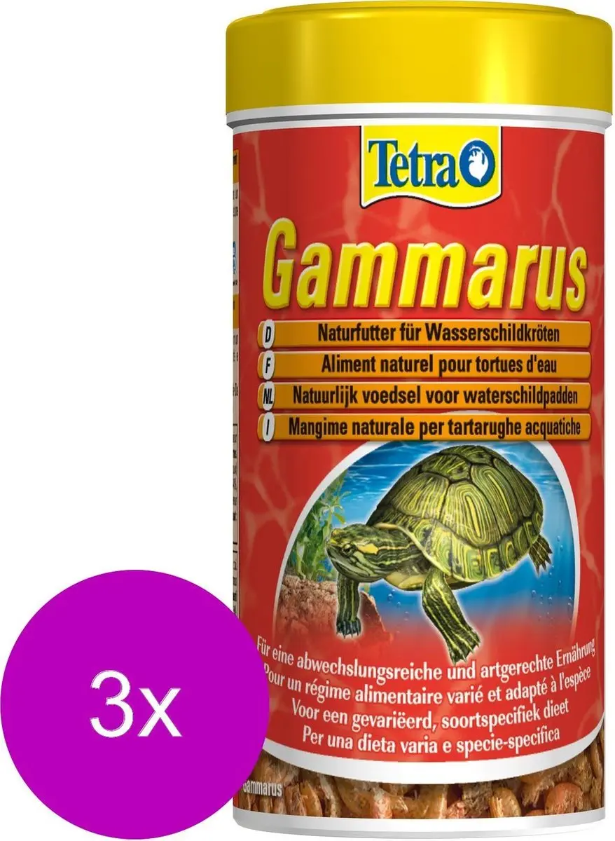 Tetra Fauna Gammarus Schildpadvoer 3x100ml