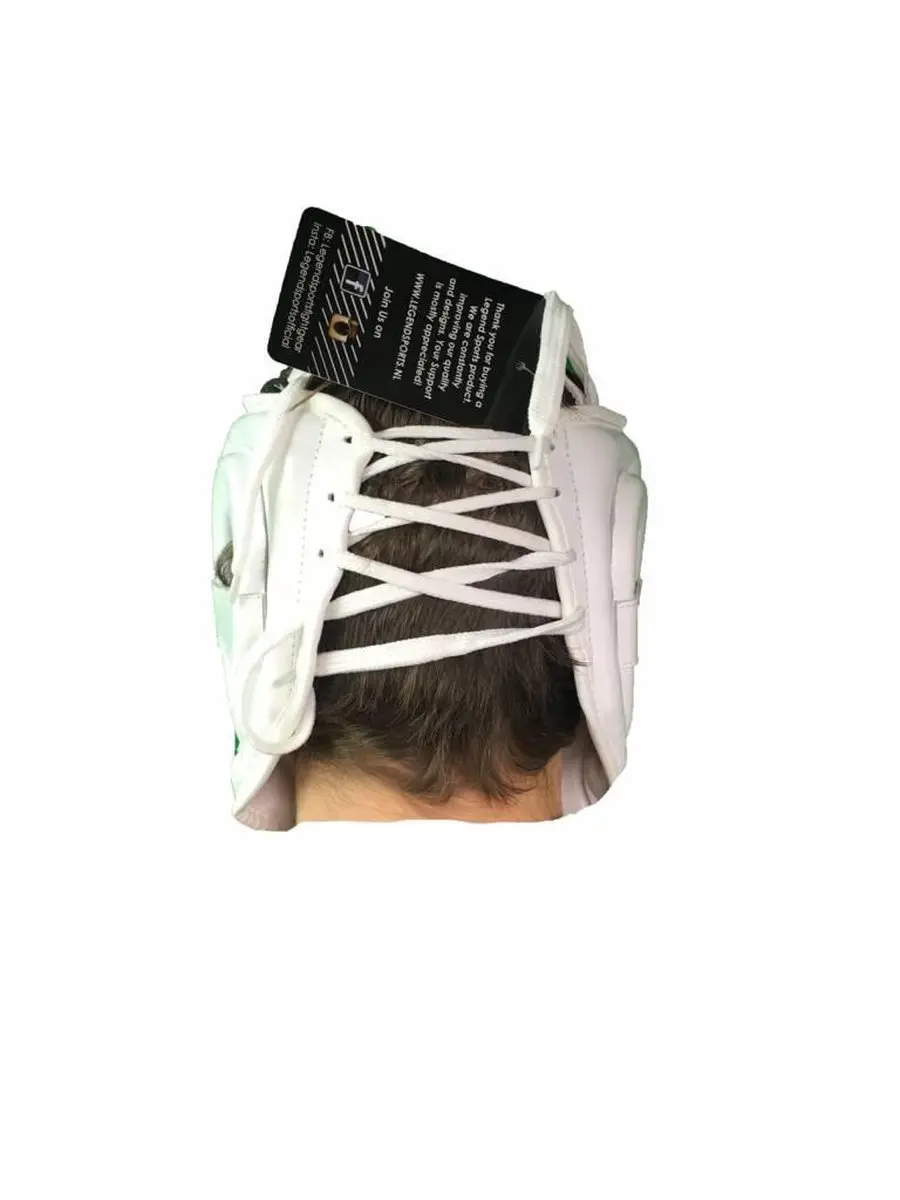Legend Hoofdbeschermer Neusbeschermer Leder - XL - Wit
